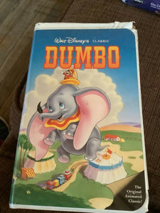 Vintage Walt Disney Black Diamond VHS - Dumbo 024