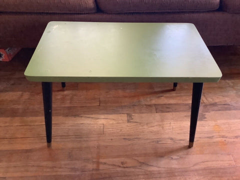 Vintage Mid Century Modern  mcm Coffee End side Table Retro Pin Legs