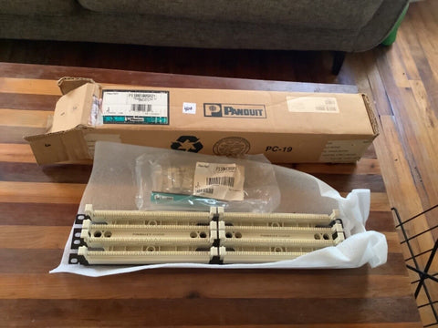 Panduit P110B1005R2Y Pan-Punch 110 Rack Mount 200  Base  new open box