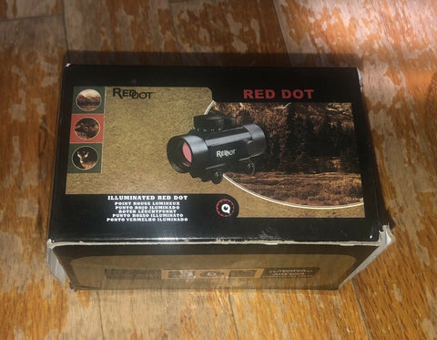 Tactical Illuminated Green/Red Dot Site Scope 19m @ 100m