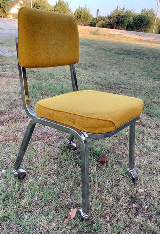 Royal seating Vtg Industrial Office desk Chair Retro Metal Mid Century Modern