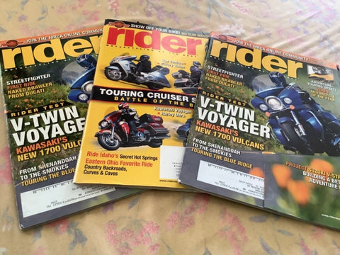 Rider Magazine July 2009 V-Twin Voyager Touring cruiser  lot 3