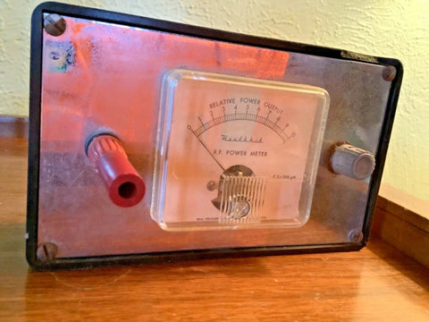 Vintage Heathkit RF Power Meter ham radio