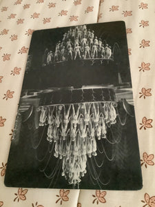 Busby Berkeley’s By A Waterfall Trilby Poster-Card Black & White Postcard 8"x5"