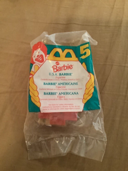 Vintage McDonald's Happy Meal ~ Barbie "U.S.A. Barbie" toy doll