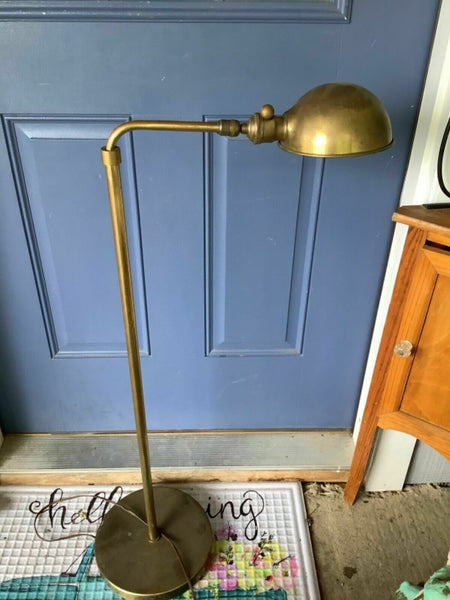 Vtg Chapman Fredrick cooper Brass Adjustable Floor Lamp mid century modern mcm