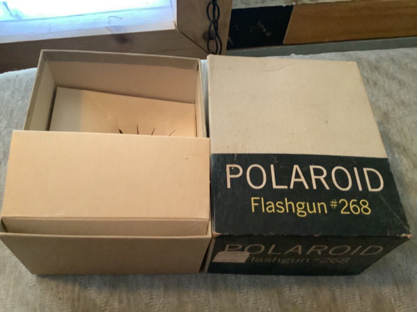 Vintage Polaroid Flashgun Model #268 In Box