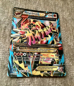 Pokemon card  Primal Clash "Mega Primal Groudon EX" 151/160 MP
