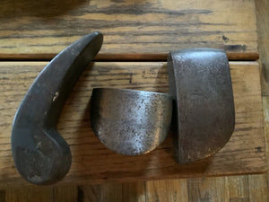 Vtg Fairmount Auto Body Dolly Flat Wedge Shaped Hand Anvil Hammer Tool
