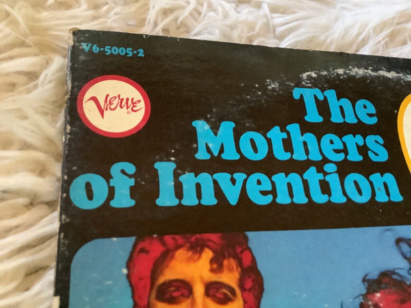 The MOTHERS of INVENTION - Freak Out! 2LP 1966 Verve V6-5005-2X