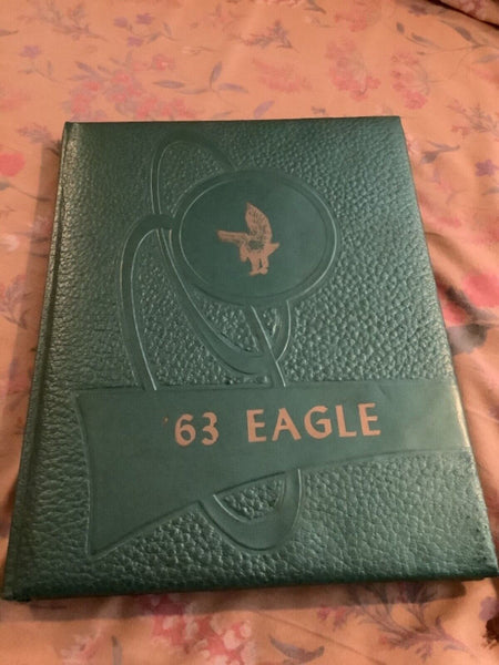 Vintage 1963 63 Valley Mills Texas High School Yearbook Annual Eagle