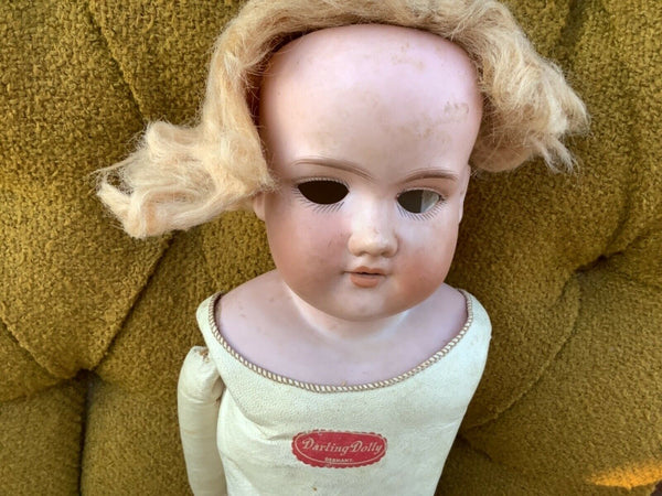 Darling Dolly Mabel Armand Marseille German 370 Bisque Kid Doll Antique